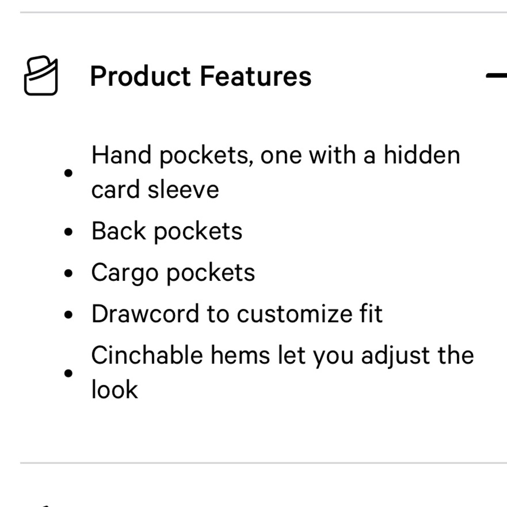 Lululemon Dance Studio Relaxed-Fit Mid-Rise Cargo Pant - White (M) - Picture 15 of 15